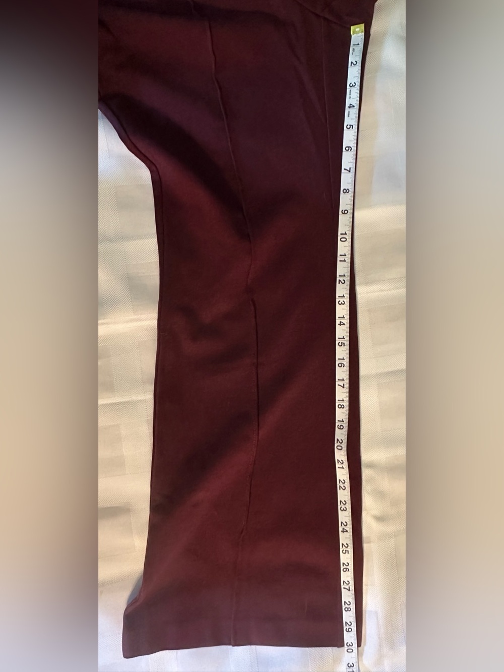 Lane Bryant Maroon Boot Cut Ponte Pants - Picture 6 of 9
